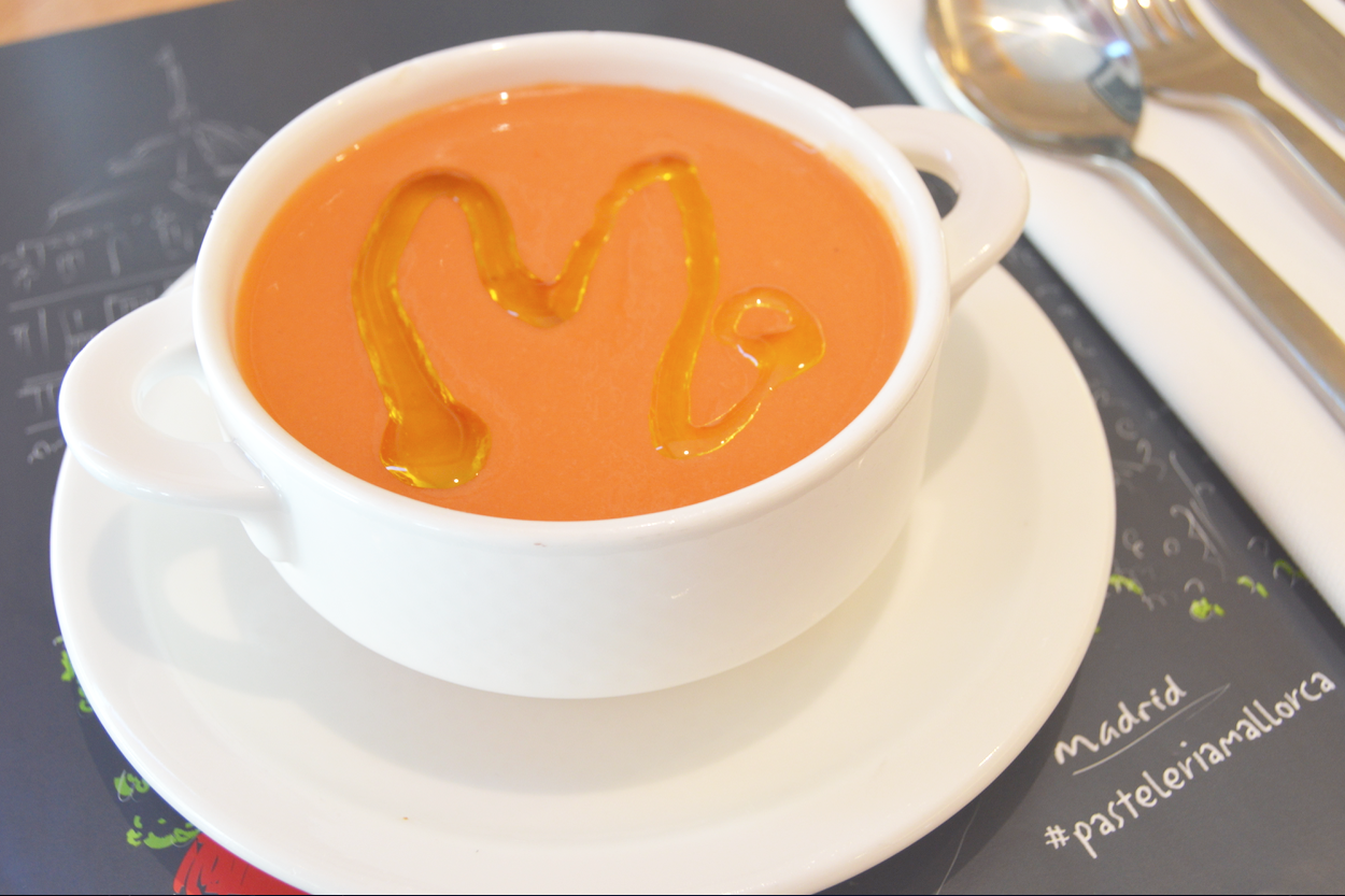 Sopa fría de Pastelería Mallorca